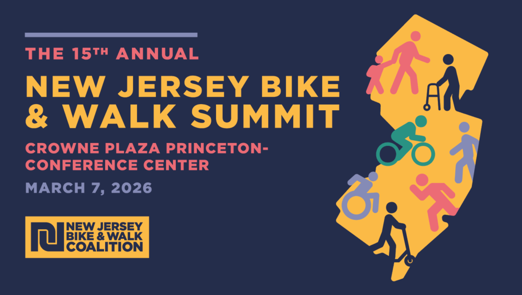 Official logo for 2026 Bike and Walk Summit in horizontal layout
