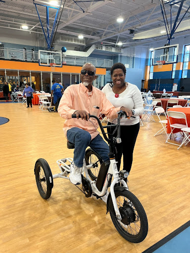 photo of person on etrike