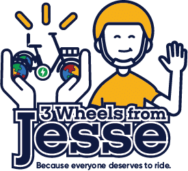 logo for 3 wheels from jesse