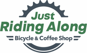 logo for just riding along
